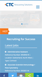 Mobile Screenshot of ctcresourcing.com